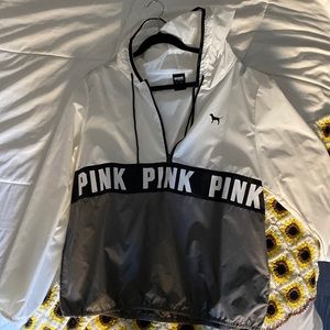 Pink windbreaker